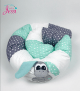 Bettrull (Iesel gréng/wäiss)