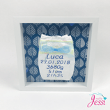 Brodéiert Pampers + Rumm blo Blieder