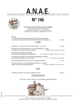 ANAE N° 146 - Les Fonctions exécutives chez l'enfant