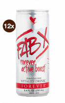FAB X Active BOOST sans sucre PACK 12 REF: 440
