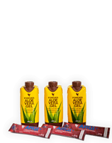 PACK 3 Mini Pulpe ALOE NATURE + 3 doses ARGI PLUS REF :71633