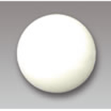 Kicker-Ball-Set Kunststoff weiss, glatt  5er Pack