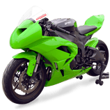 HB ZX6R 09-12 レースカウル GREEN