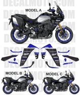 グラフィックステッカー TRACER 9 GT + RACING ICON PERFORMANCE