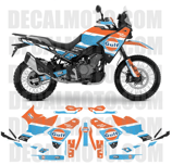 グラフィックステッカー CF MOTO 450MT GULF