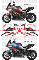 グラフィックステッカー S1000 XR 20- TRIBUTE M1000XR GREY