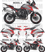 グラフィックステッカー TRK 702 X CONSEPT WHITE