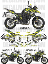 グラフィックステッカー TRK 702 X ENDURO PRO GREEN