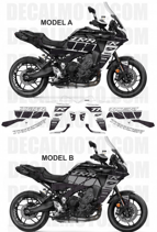 グラフィックステッカー TRACER 9 GT FACTORY RACING BLACK 23 MC