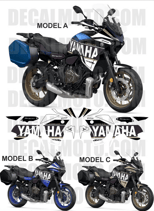 グラフィックステッカー TRACER 7 700 2023 - 2025 SIGN GT