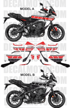 グラフィックステッカー TRACER 9 GT ANNIVERSARY WHITE