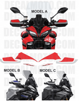 グラフィックステッカー TRACER 9 GT FRONT KIT