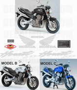 グラフィックステッカー CB900F ホーネット