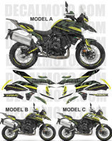 グラフィックステッカー TRK 702 X ADVENTURE GREEN