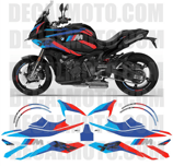 グラフィックステッカー S1000 XR 20- TRIBUTE M1000XR BLACK