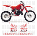 グラフィックステッカー CR 125R 1989