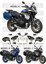 グラフィックステッカー TRACER 7 700 2023 - 2025 FACTORY RACING GT