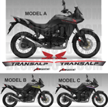 グラフィックステッカー TRANSALP XL 750 2023 BLACK