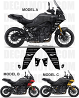 グラフィックステッカー TRACER 9 FACTORY RACING EASY CAMO