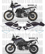 グラフィックステッカー F900GS TRIBUTE