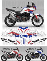 グラフィックステッカー アフリカツイン CRF1100L 2024 - SIGN HRC