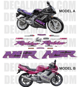 グラフィックステッカー NSR 125 R RAIDEN JC22