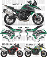 グラフィックステッカー TRK 702 CONSEPT GREEN