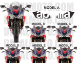 グラフィックステッカー RS660 ALI WING TRIBUTE