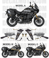 グラフィックステッカー TRACER 9 GT + FACTORY RACING POWER GREY