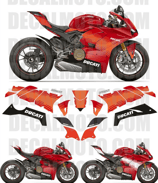グラフィックステッカー パニガーレ V4 GP25 CORSE