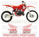 グラフィックステッカー CR 250R 1989