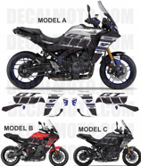 グラフィックステッカー TRACER 9 GT FACTORY RACING SE