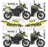 グラフィックステッカー TRK 702 X FRONT KIT SIGN GREEN