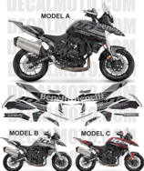 グラフィックステッカー TRK 702 X STRADA GREY