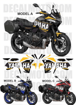 グラフィックステッカー TRACER 7 700 2022 SIGN GT