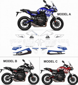 グラフィックステッカー TRACER 700 2016 - 2017 SIGN