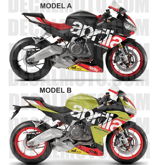 グラフィックステッカー RS660 SIGN SBK BLACK ACID