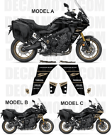 グラフィックステッカー TRACER 9 FACTORY RACING EASY BLACK GT