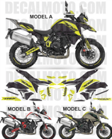 グラフィックステッカー TRK 702 X ISOIPSE