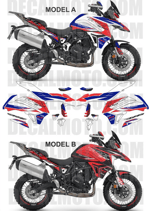 グラフィックステッカー TRK 702 X CONSEPT SE WHITE