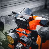 ランブレッタ V125 V200 G350 スモールバイザー