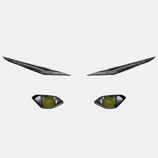 YAMAHA YZF-R1 2020 - 2023 HEADLIGHT DECAL