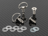 Factory m Titanium Fastner Set for Belly pan
