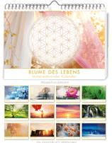 Immerwährender Wandkalender - Blume des Lebens