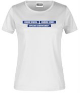 T-Shirt "Unser Verein..." Weiß