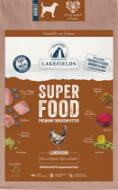 LakeFields SUPERFOOD Landhuhn für ausgewachsene Hunde