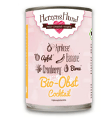 Herzenshund Bio-Obstcoktail, 12 x 400 gr.