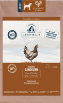 LakeFields Trockenfleischmenü Landhuhn für ausgewachsene Hunde