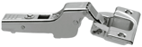 Möbel-Topfband Blum Clip Top 70T3650.TL vernickelt, Mittelanschlag, Öffnungswinkel 110°, ohne Feder, zum Anschrauben