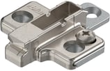 Montageplatte Blum Clip Top 175H7130 vernickelt, Distanz 3 mm, zum Anschrauben